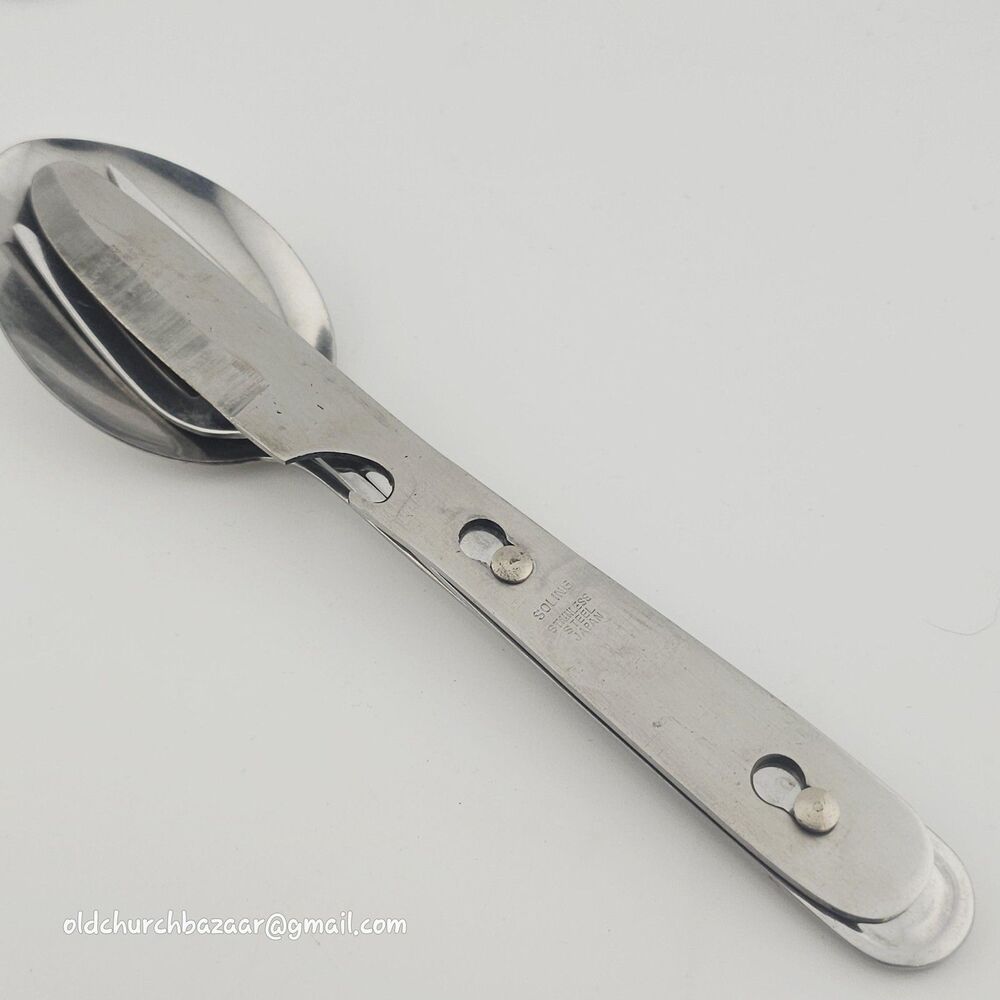 Boy Scout of America Camper Utensil Set Stainless Steel Spoon Knife Set Japan